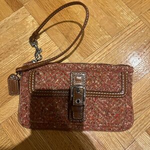 Vintage Coach Wristlet